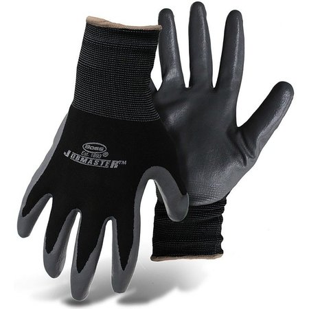 BOSS Boss JobMaster Men's Indoor/Outdoor High Dexterity Palm Gloves Black/Gray XL 1 pair 8442X